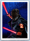 The Stranger Sketch Card - Scott Sketches Trading Card Print Fan Art
