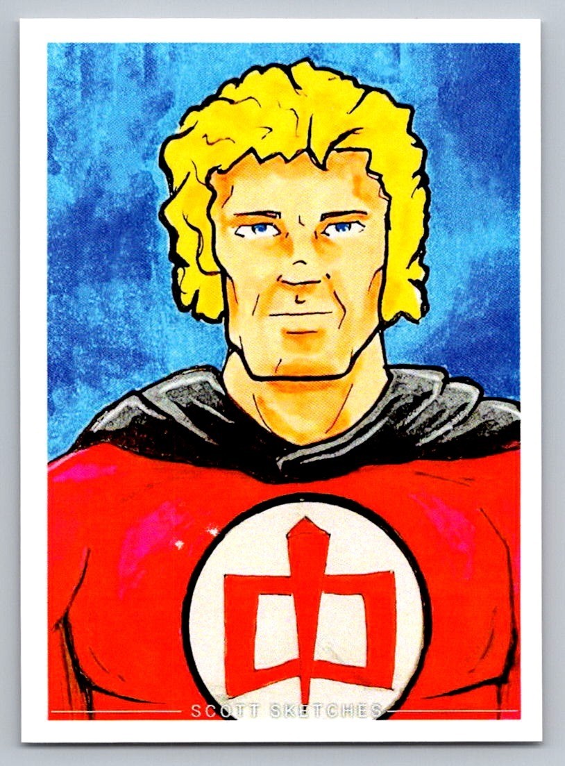 Greatest American Hero Sketch Card - Scott Sketches Fan Art Trading Card