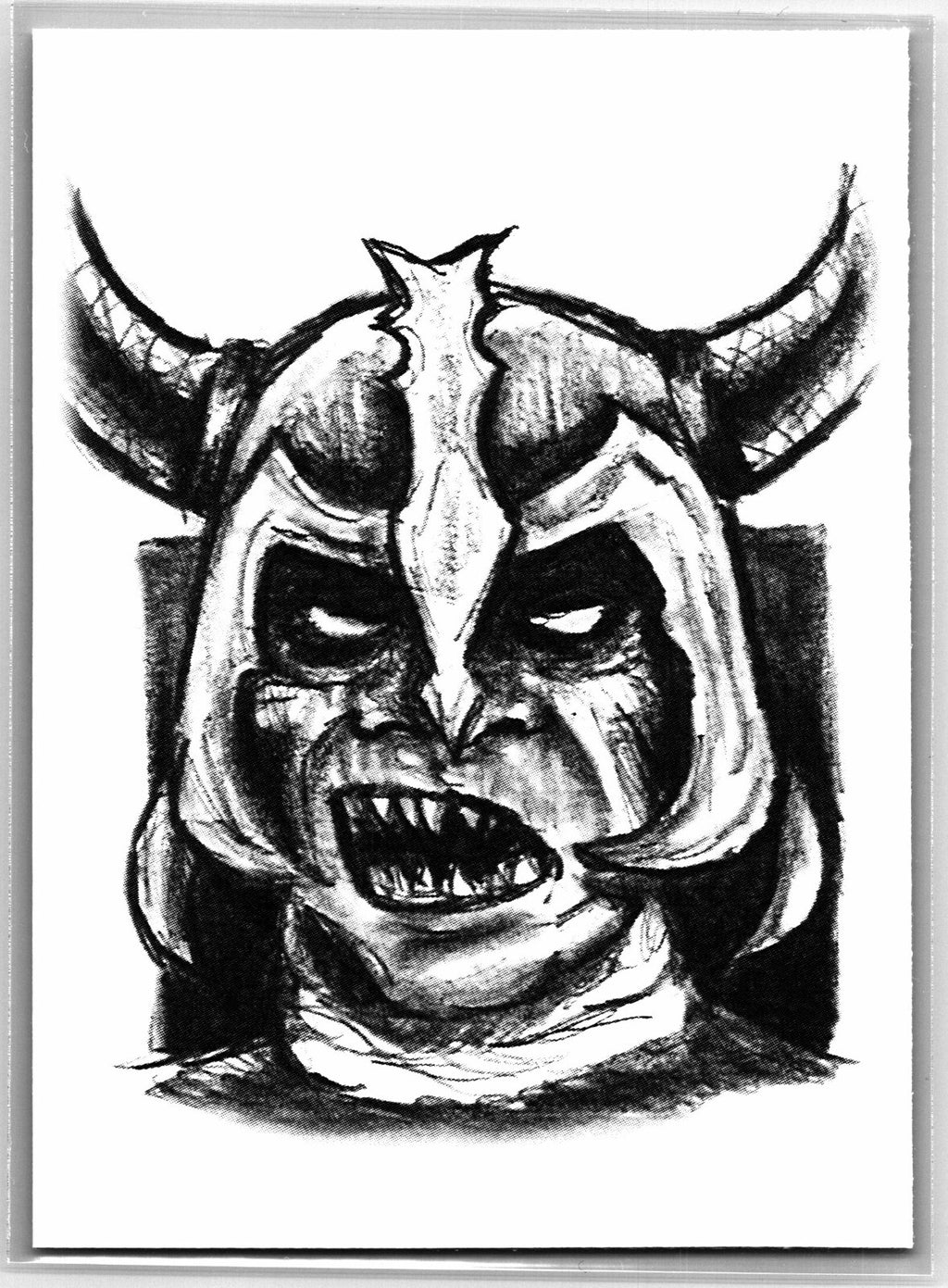 Mumra Thundercats Sketch Card - Scott Sketches Trading Card Print Fan Art