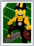 Steely McBeam Pencil Sketch Card - Scott Sketches Fan Art Trading Card
