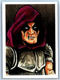 Zartan GI Joe Sketch Card - Scott Sketches Fan Art Trading Card