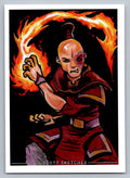 Zuko - Last Avatar Sketch Card - Scott Sketches Fan Art Trading Card