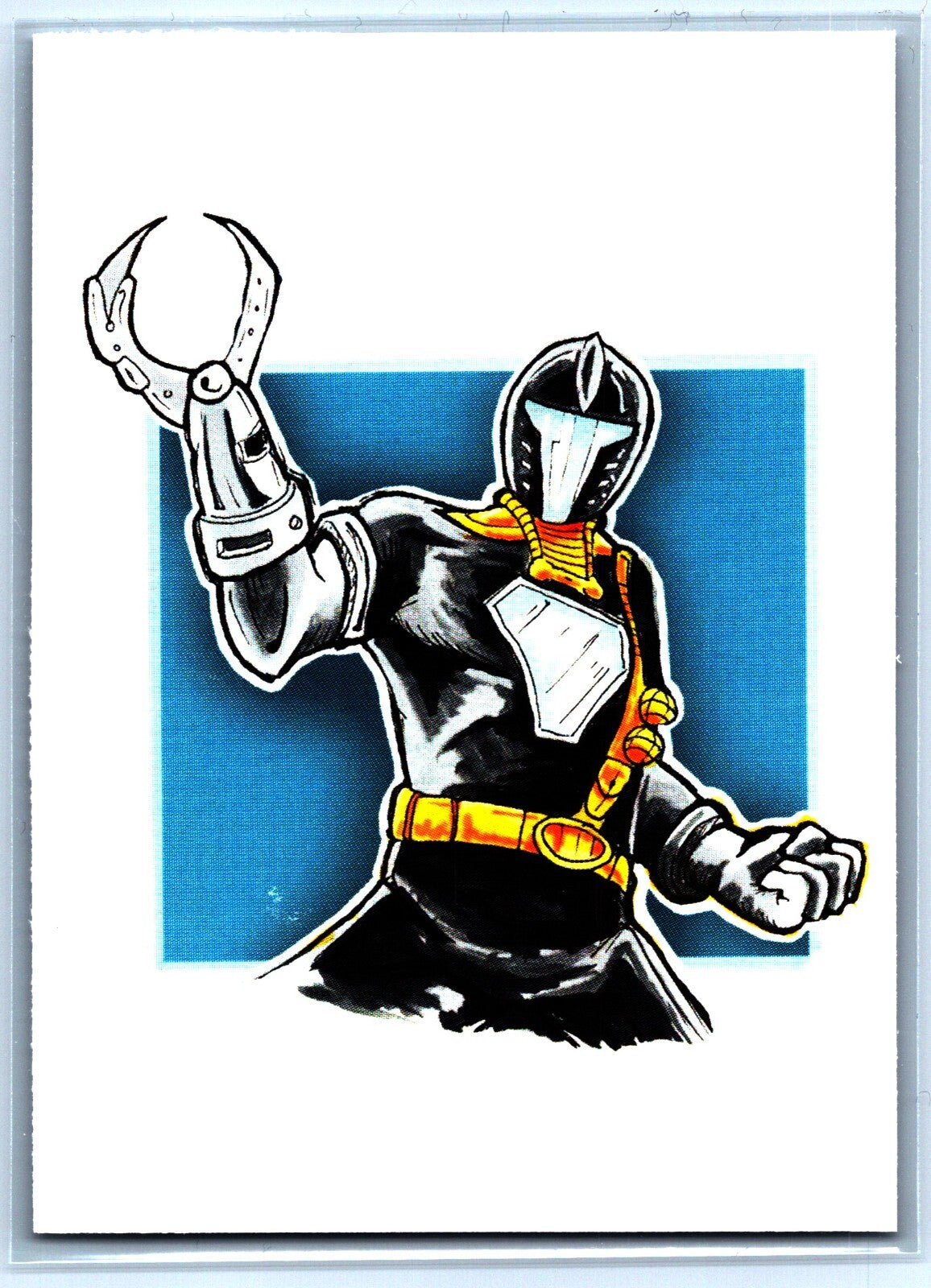 B.A.T. Cobra GI Joe Sketch Card - Scott Sketches Fan Art Trading Card