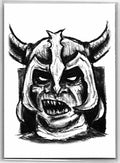 Mumra Thundercats Sketch Card - Scott Sketches Trading Card Print Fan Art