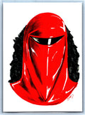 Imperial Guard Sketch Card - Scott Sketches Trading Card Print Fan Art
