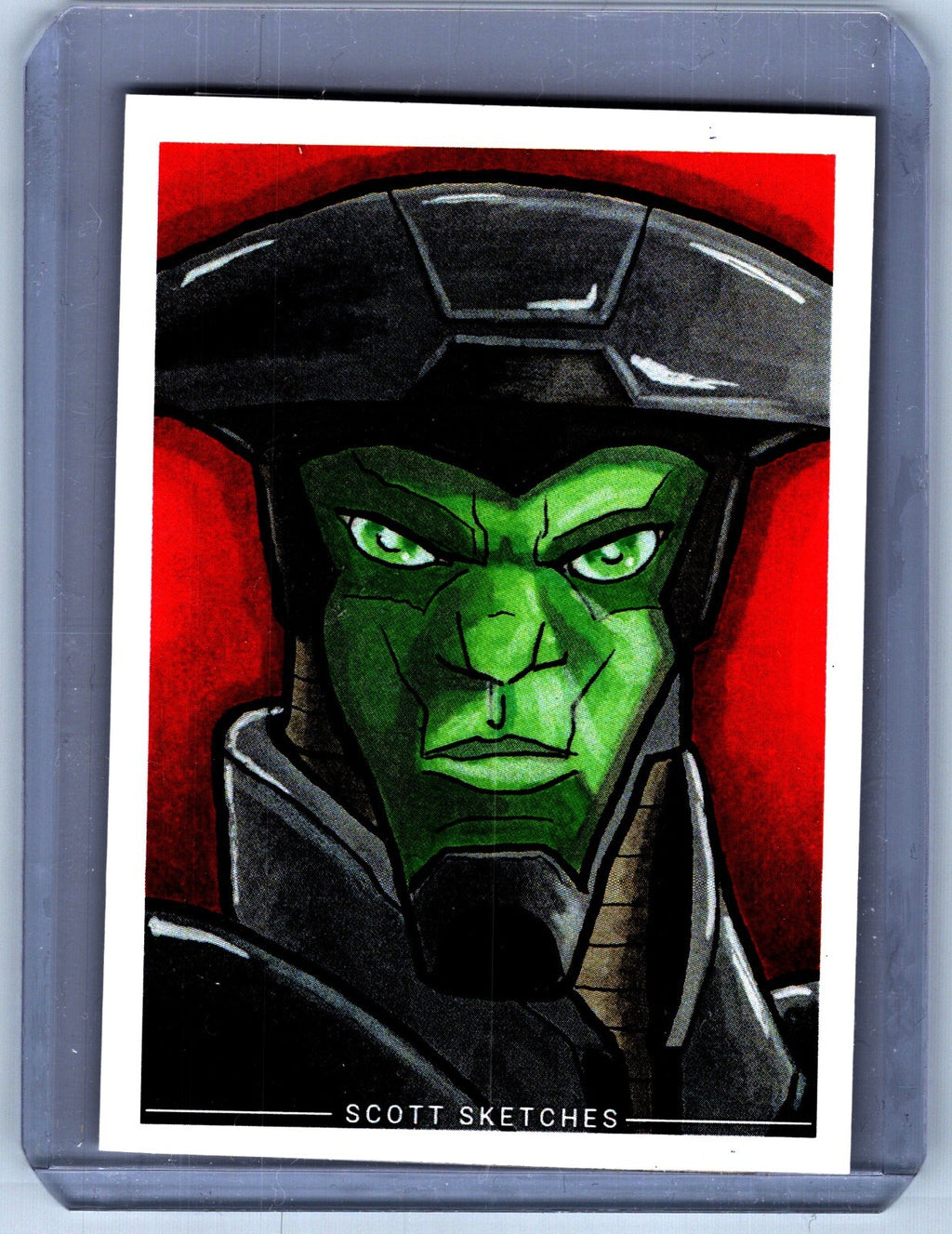 5th Brother Sketch Card - Scott Sketches Trading Card Print Fan Art