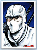 Storm Shadow Cobra GI Joe Sketch Card - Scott Sketches Fan Art Trading Card