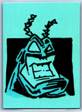The Tick Sketch Card - Scott Sketches Trading Card Print Fan Art