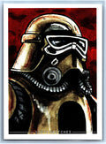 Mud Trooper Sketch Card - Scott Sketches Trading Card Print Fan Art