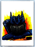 Soundwave Sketch Card - Scott Sketches Trading Card Print Fan Art