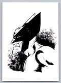 Wolverine Ink Sketch Card Scott Sketches Trading Card Print Fan Art