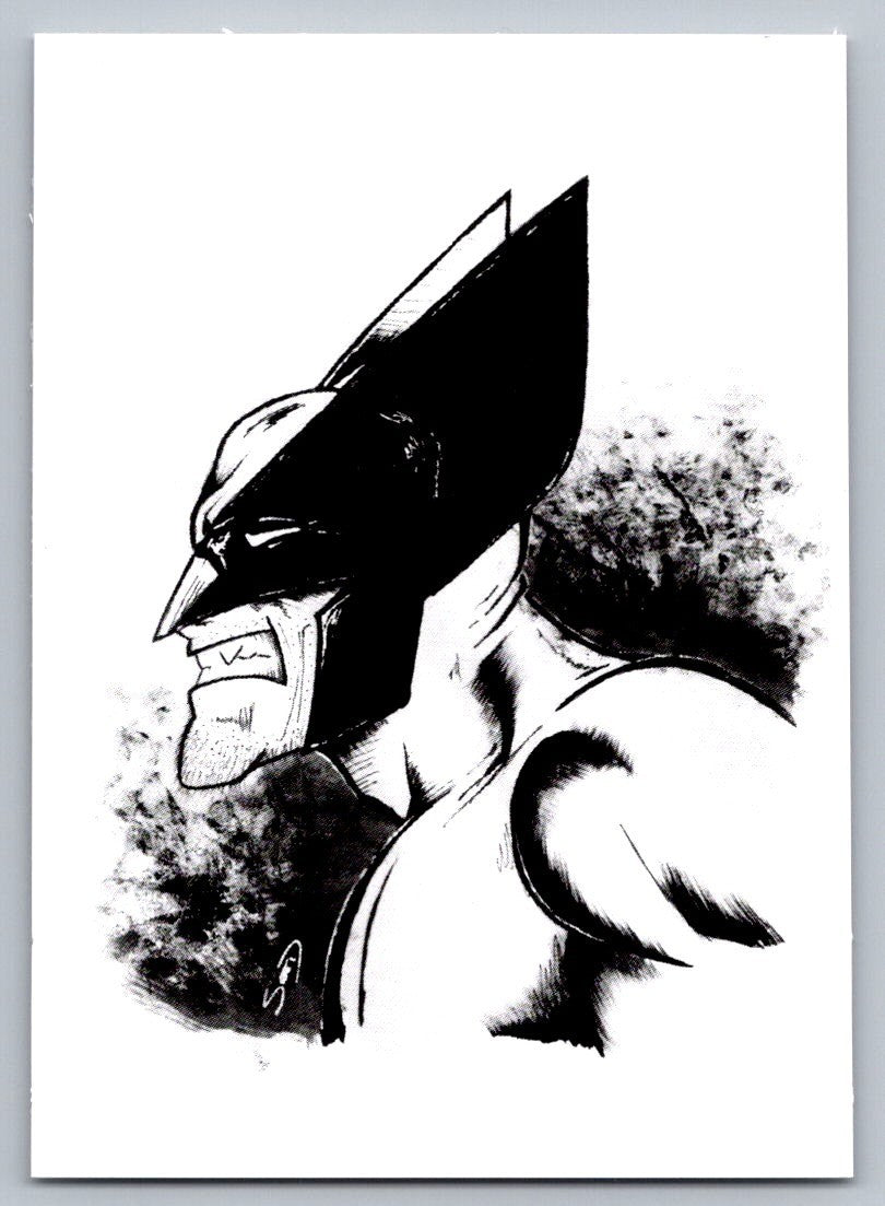 Wolverine Ink Sketch Card Scott Sketches Trading Card Print Fan Art