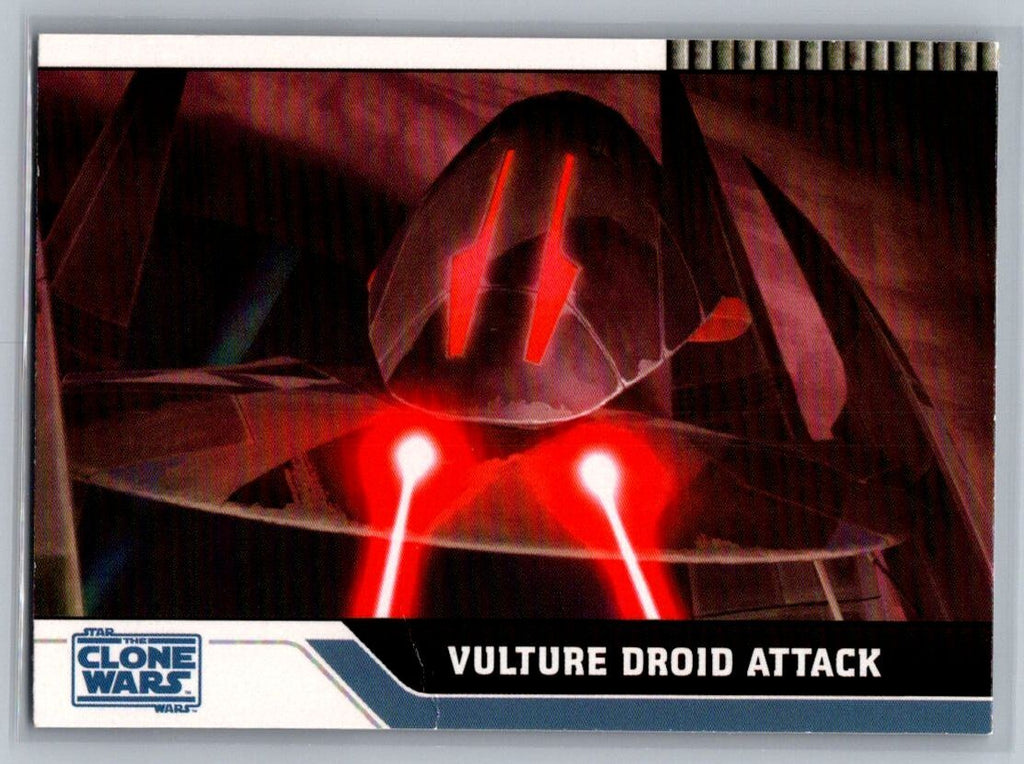 2008 Topps Star Wars Clone Wars #52 Vulture Droid Attack