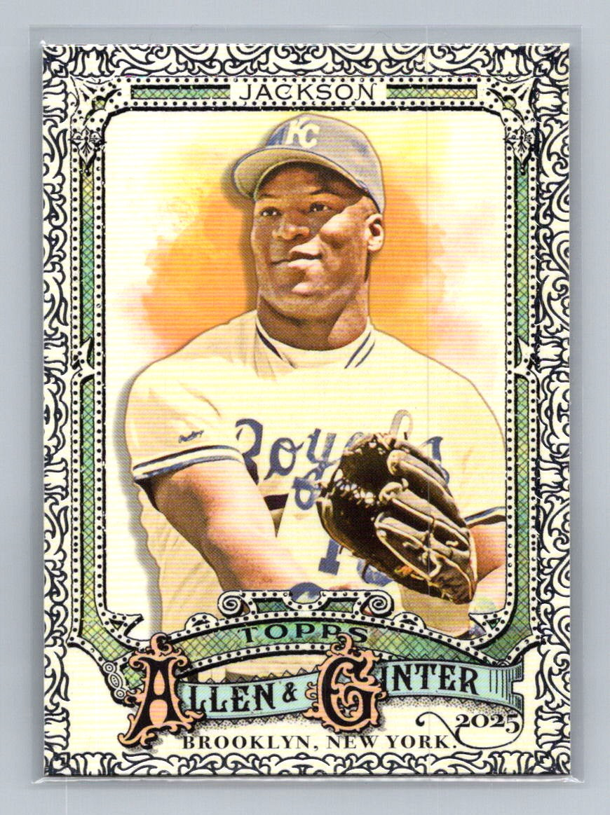 2025 Topps Allen & Ginter - Bo Jackson #18 Foil Filagree