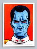 Admiral Thrawn - Marker - Scott Sketches Trading Card Print Fan Art