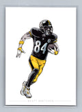 Antonio Brown - Scott Sketches Trading Card Print Fan Art