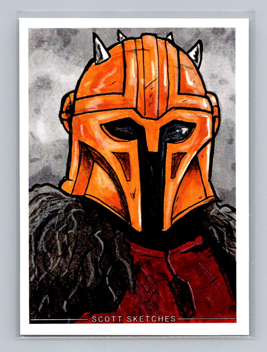 The Armorer - Scott Sketches Trading Card Print Fan Art