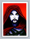 Asajj Ventress - Marker - Scott Sketches Trading Card Print Fan Art