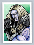 Arthas Menethil - Scott Sketches Trading Card Print Fan Art
