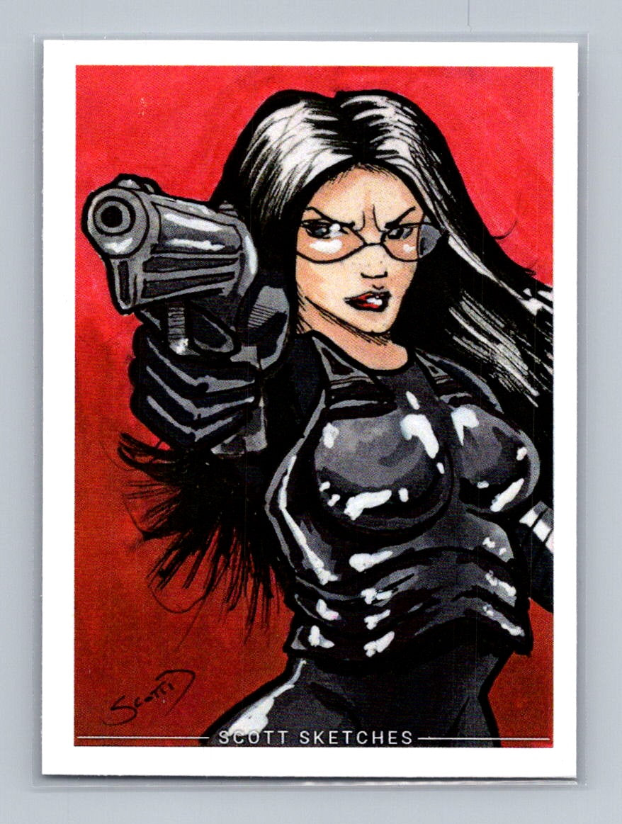 Baroness - Scott Sketches Trading Card Print Fan Art