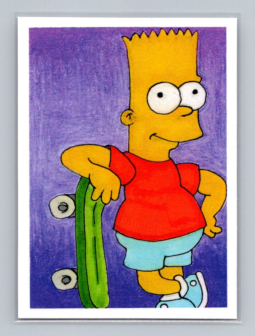 Bart Simpson - Scott Sketches Trading Card Print Fan Art
