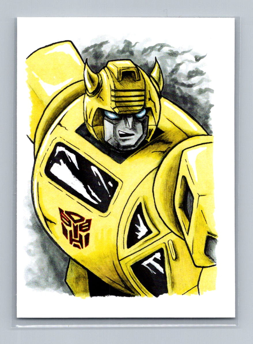 Bumblebee - Scott Sketches Trading Card Print Fan Art
