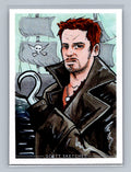 Captain Hook - Scott Sketches Trading Card Print Fan Art