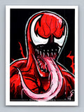 Carnage - Scott Sketches Trading Card Print Fan Art