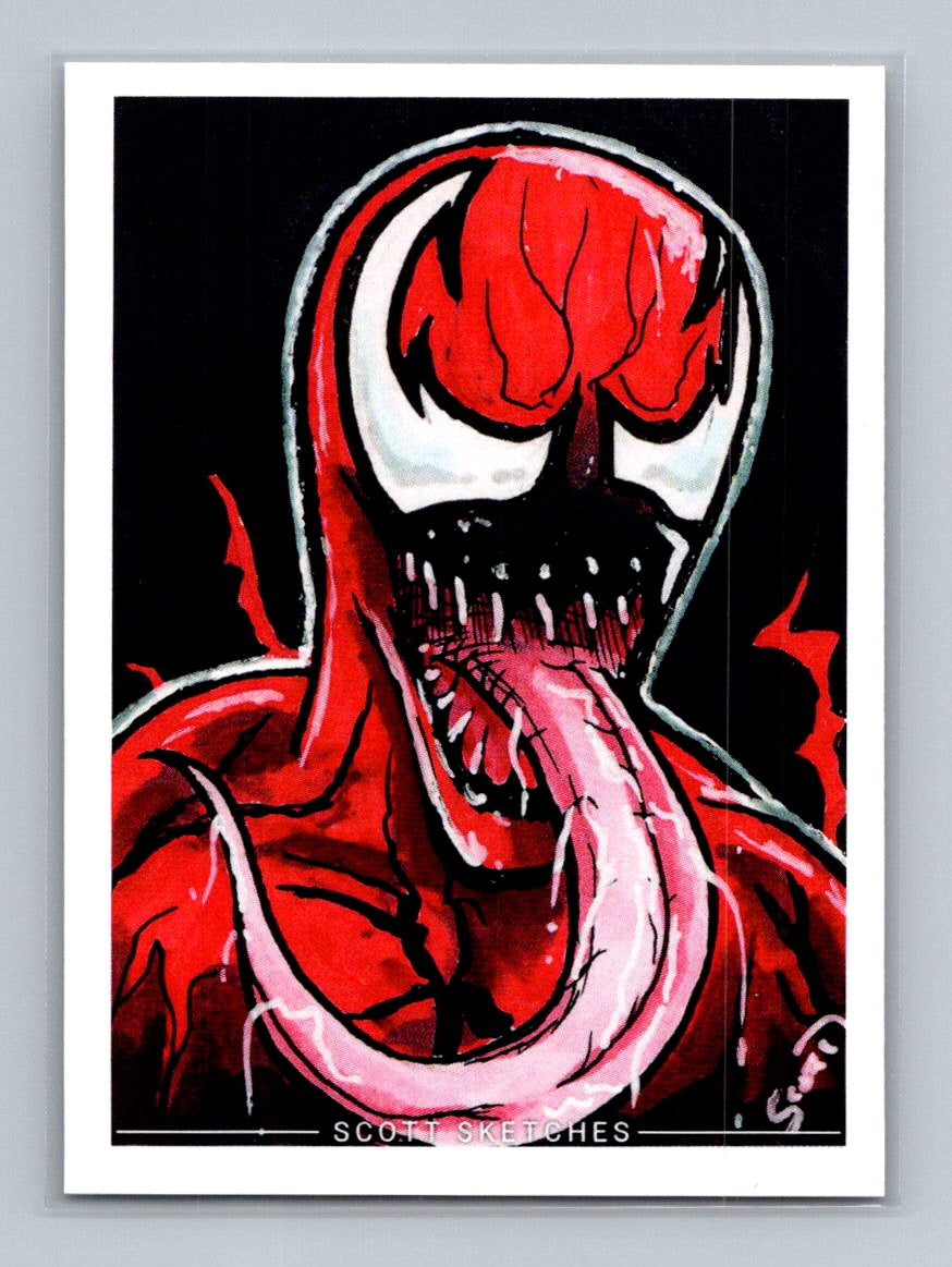 Carnage - Scott Sketches Trading Card Print Fan Art
