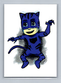 Catboy - Scott Sketches Trading Card Print Fan Art