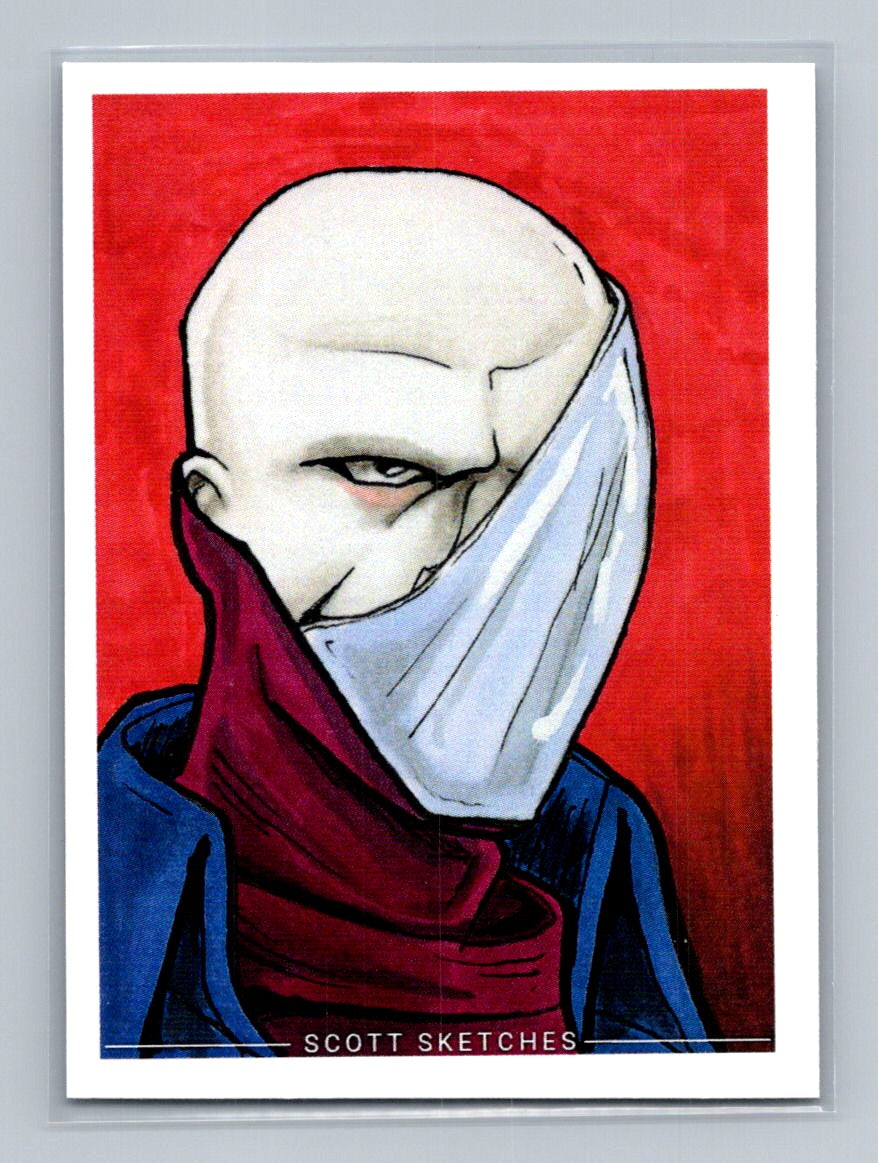 Cobra Commander Renegade - Scott Sketches Trading Card Print Fan Art