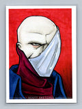 Cobra Commander Renegade - Scott Sketches Trading Card Print Fan Art