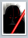 Darth Vader - Scott Sketches Trading Card Print Fan Art