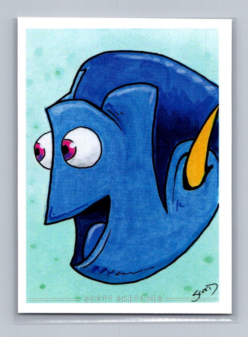 Dory - Scott Sketches Trading Card Print Fan Art
