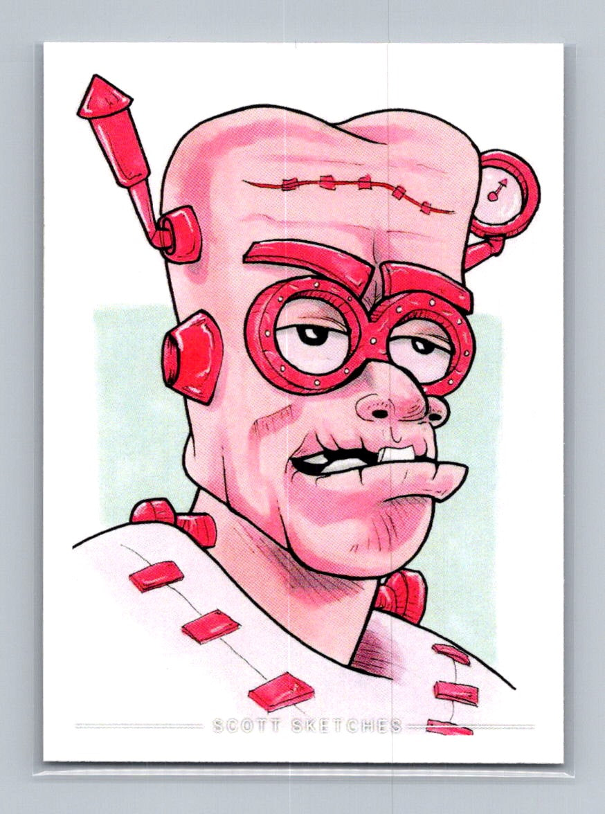 Frankenberry - Scott Sketches Trading Card Print Fan Art