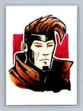 Gambit - Marker - Scott Sketches Trading Card Print Fan Art