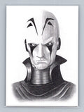 Grand Inquisitor - Pencil - Scott Sketches Trading Card Print Fan Art