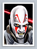 Grand Inquisitor - Marker - Scott Sketches Trading Card Print Fan Art