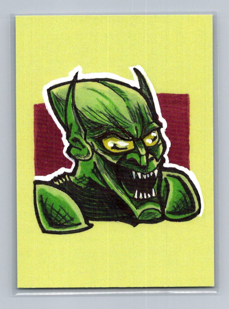 Green Goblin - Scott Sketches Trading Card Print Fan Art
