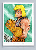 He-Man - Infinity Gauntlet - Scott Sketches Trading Card Print Fan Art