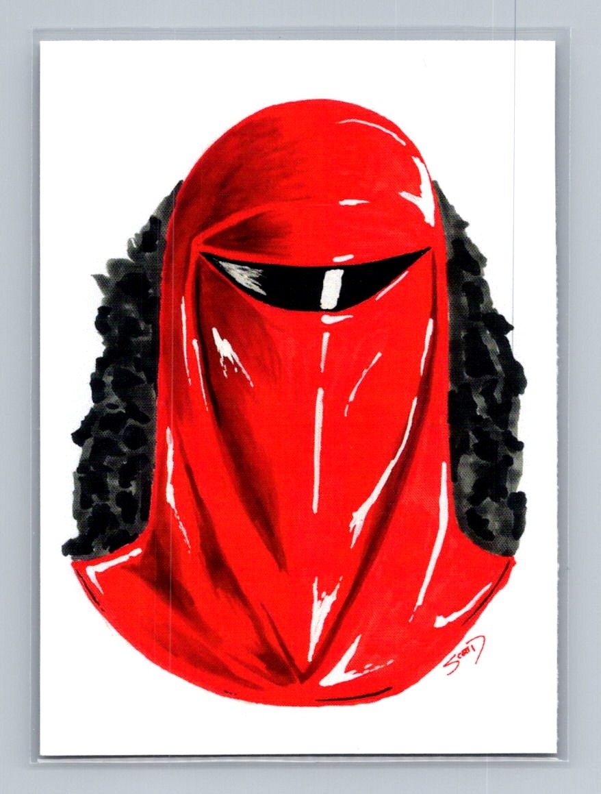 Imperial Guard - Scott Sketches Trading Card Print Fan Art