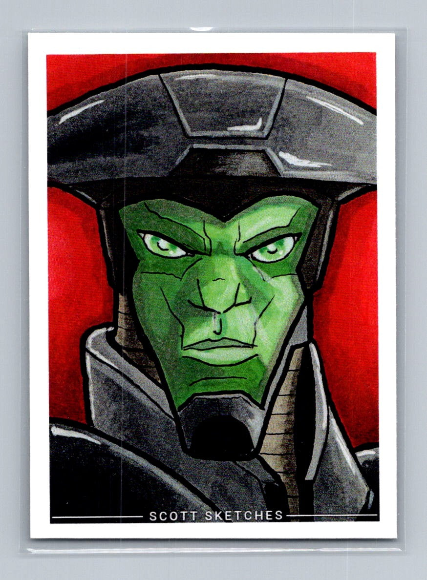 Inquisitor - 5th Brother - Scott Sketches Trading Card Print Fan Art
