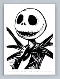 Jack Skellington - Scott Sketches Trading Card Print Fan Art