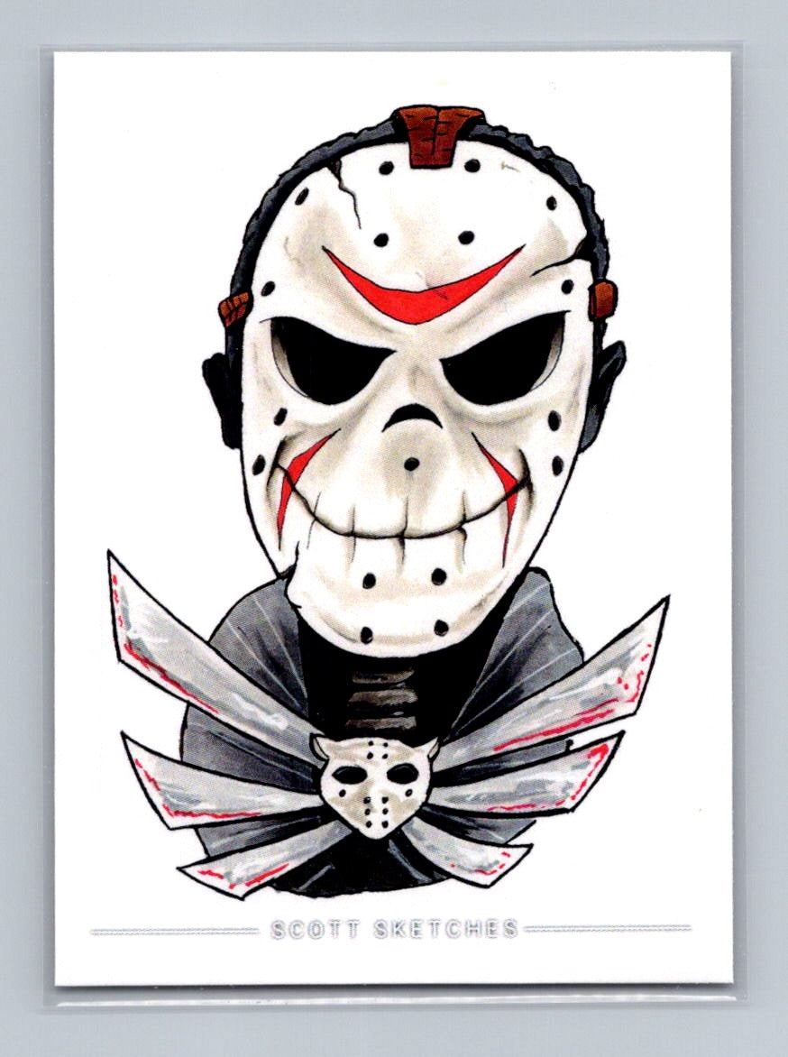 Jason Skellington - Scott Sketches Trading Card Print Fan Art