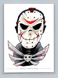 Jason Skellington - Scott Sketches Trading Card Print Fan Art