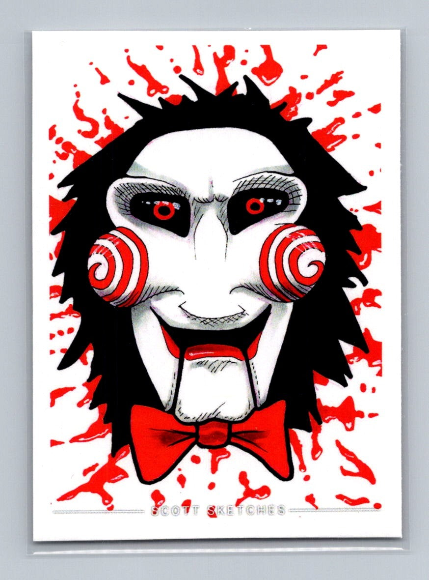 Jigsaw - Scott Sketches Trading Card Print Fan Art