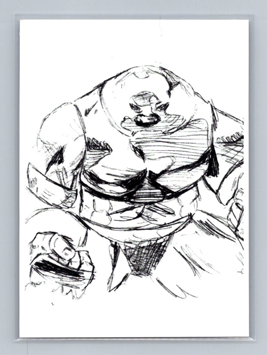 Juggernaut - Scott Sketches Trading Card Print Fan Art