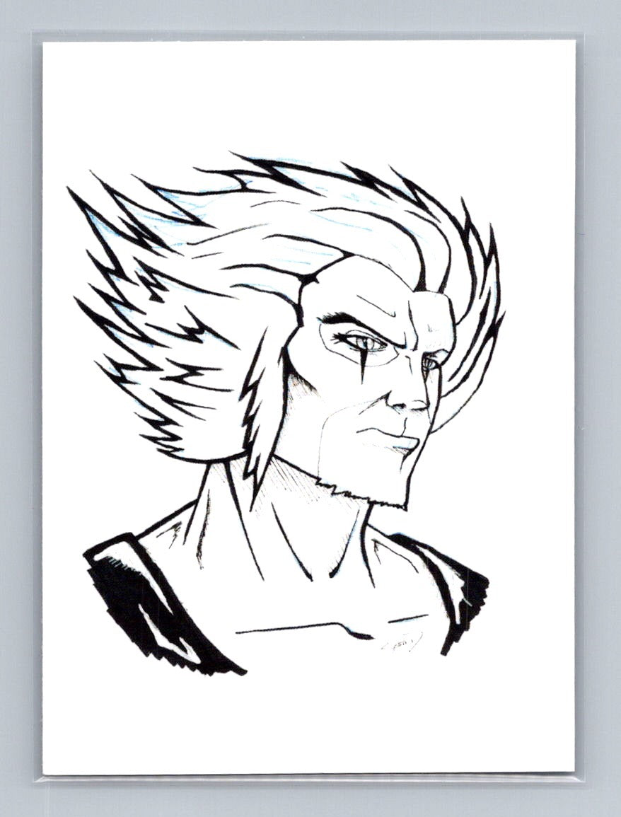 Lion-O - Scott Sketches Trading Card Print Fan Art