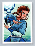 Katara - Scott Sketches Trading Card Print Fan Art
