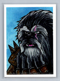 Krrsantan - Scott Sketches Trading Card Print Fan Art